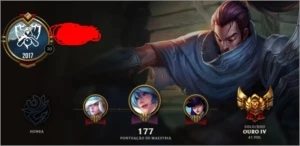 Conta GOLD IV - League of Legends LOL