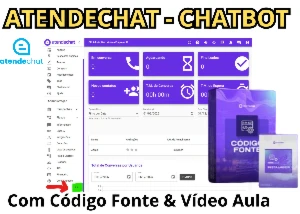 AtendeChat - Sistema de Chatbot - Código Fonte & Vídeo Aulas