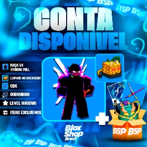 BLOX FRUITS > 🤖RAÇA V4 CYBORG FULL + 🐆LEOPARD + ⚔️CDK - Roblox