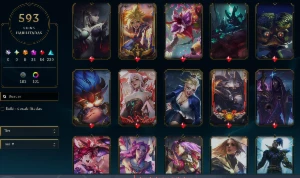 Conta Esmeralda 589 Skins C/ Vitoriosas, 54 Lend. 33 Miticas - League of Legends LOL