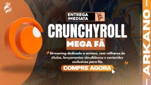 Crunchyroll MEGA FAN – 30 Dias – Entrega Automática - Assinaturas e Premium