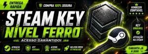 Steam Key Ferro | Key De Nível Ferro