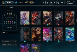 Conta Lol Platina III - Todos Os Champs - 116 Skins - League of Legends