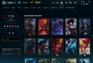 Conta Lol Platina III - Todos Os Champs - 116 Skins - League of Legends