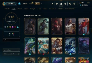 Conta Lol Platina III - Todos Os Champs - 116 Skins - League of Legends