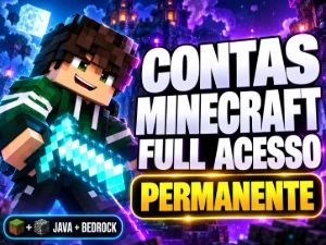 Minecraft Java + Bedrock Original |(Full Acesso)| Vitalício