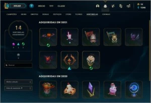 Conta Challenger - League of Legends LOL