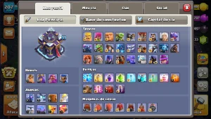 CV 15 Semi-Full + Paisagens e obstáculos - Clash of Clans