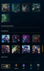 Conta LoL Full Acesso 48 Champ 42 Skins - Muitos Espolios - League of Legends