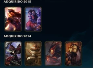 CONTA LOL UNRANKED S8 LEVEL 30 - League of Legends