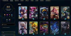 Conta com muito RP - League of Legends LOL