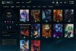 Conta com muito RP - League of Legends LOL