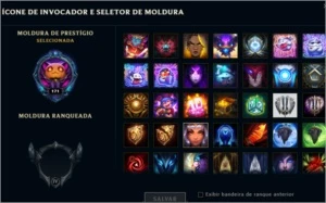 Conta de lol ( Era Main Sup ) - League of Legends