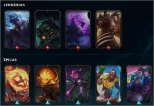Conta de lol ( Era Main Sup ) - League of Legends