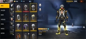 vendo conta R$ 110 e etc - Free Fire