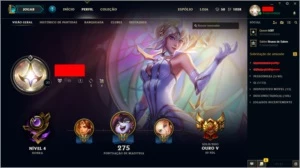 Conta Gold V - League of Legends LOL