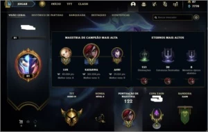 Conta main katarina - League of Legends LOL