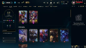 Conta league of legends (lol), 91 champs, 52 skin