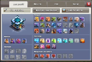 conta cv13 semi full - Clash of Clans