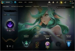VENDO CONTA PLATINA 02 FULL (EX DIAMANTE 02) - League of Legends LOL