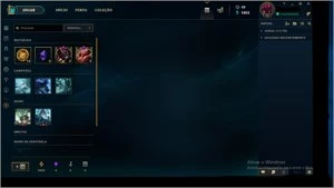 CONTA DE LEAGUE OF LEGENDS LOL