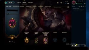 CONTA DE LEAGUE OF LEGENDS LOL