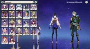 AR60 com 30xT5 Yae+Bis Klee Skin+Bis XiaoC1+Bis Kazuha+Bis - Genshin Impact