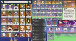 AR60 com 30xT5 Yae+Bis Klee Skin+Bis XiaoC1+Bis Kazuha+Bis - Genshin Impact
