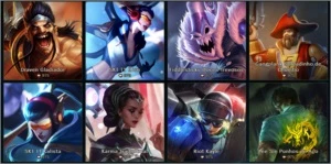 Conta prata II 90 Champions e 56 skins - League of Legends LOL