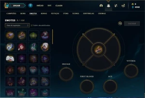 Conta Diamante 2 com 28 Champs e 5 Skins + 20 Fragmentos - League of Legends LOL