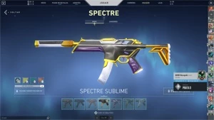 Conta valorant com várias skins de finalização