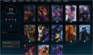 CONTA LEAGUE OF LEGENDS PLAT 4 LOL