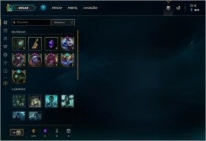 Conta Platina MMR Alto - League of Legends LOL