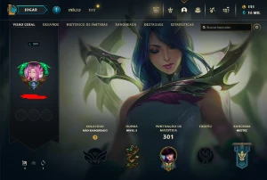 CONTA LOL - LVL 241 - 121 Champions - 56 Skins - FULL ACESSO - League of Legends