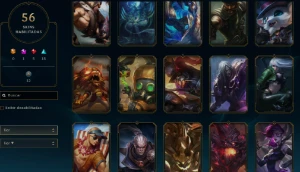 CONTA LOL - LVL 241 - 121 Champions - 56 Skins - FULL ACESSO - League of Legends