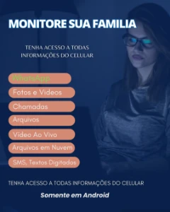 Monitoramento Familiar com acesso a redes sociais e mais