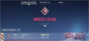 Conta 700reais gastos,ex radiante,atual imortal3 - Valorant