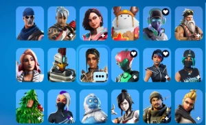 Conta fortnite com muitas skins e conta epic com muitos jogo