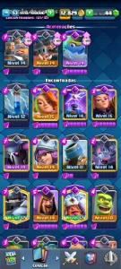 Deck Log Bait - 6 Elites E 9 Evos - [13.500 Troféus] - Clash Royale