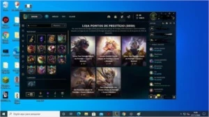 Conta lol platina 4 solo duo e flex, 169 skins - League of Legends