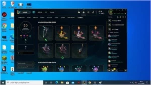Conta lol platina 4 solo duo e flex, 169 skins - League of Legends