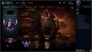 CONTA NÍVEL 234 / ALL CHAMPS / DIAMANTE 4 / ÓTIMO MMR - League of Legends LOL