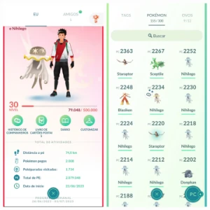 Conta Pokemon GO Nível 30 - Shaymin IV100% - Pokémon