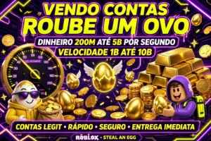 Contas de roube um ovo - Roblox