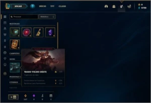 Conta bronze 1 com 21 champs e 2 skins - League of Legends LOL