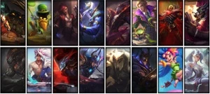 Conta Lol - Platina - 158 Skins (só skin daora) - League of Legends