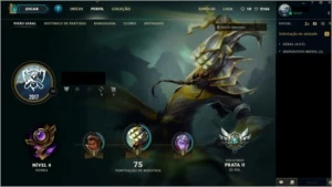 Conta Prata II Perfeita pra Smurf - League of Legends LOL