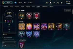 Conta lol S3, 1m300 maestria de vayne, decay do challenger - League of Legends