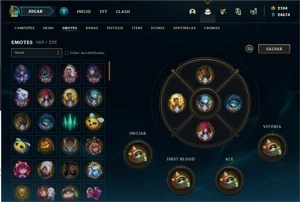 Conta lol S3, 1m300 maestria de vayne, decay do challenger - League of Legends