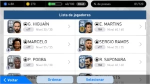 Conta PES mobile 2018 - Outros